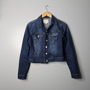 Jessica Simpson Dark Blue Jean Jacket